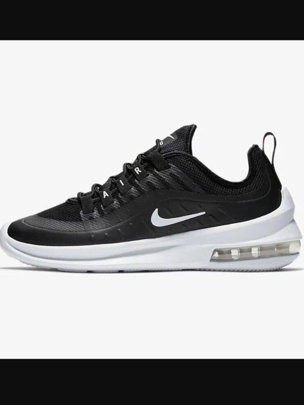 Nike Air Max Axis Premium Size 8.5 Womens Black Metallic Silver BQ0126-003